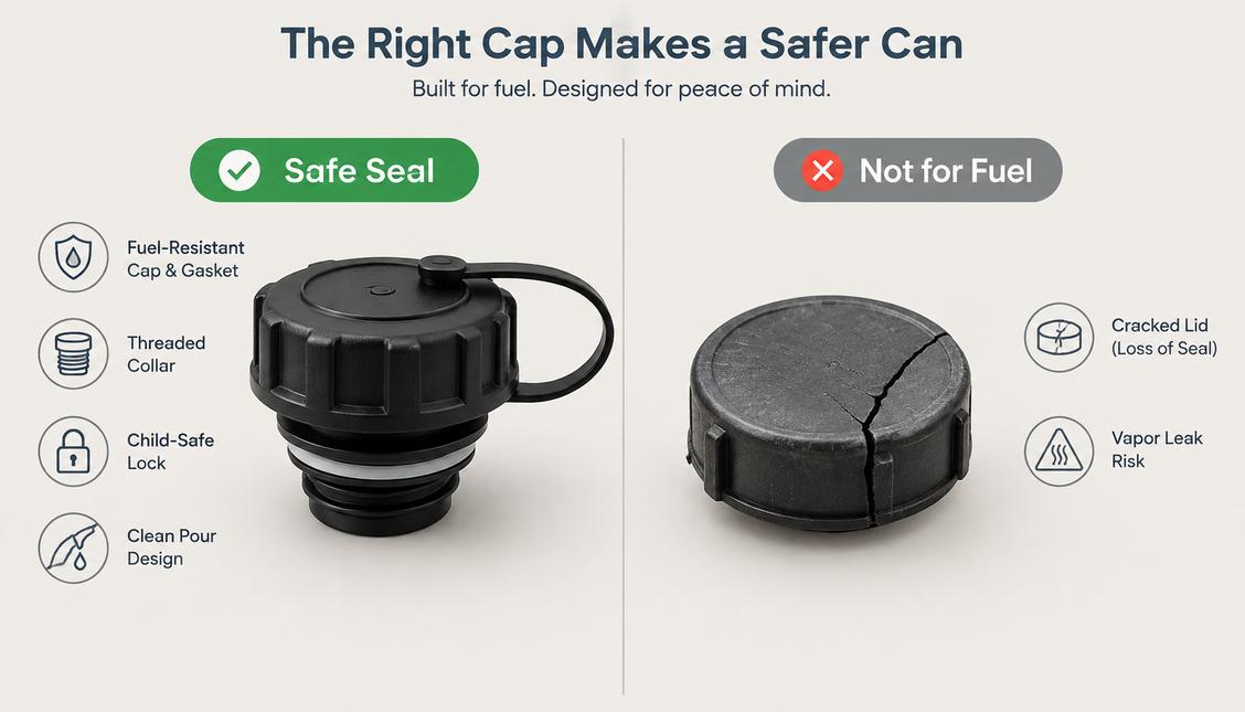 Gas Can Caps