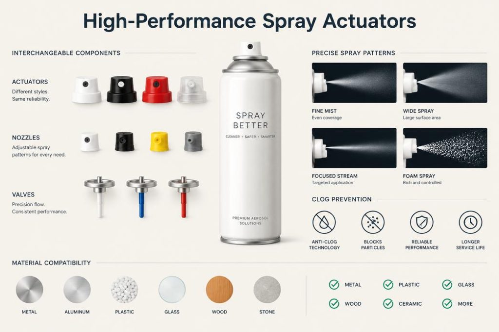 Spray Actuators
