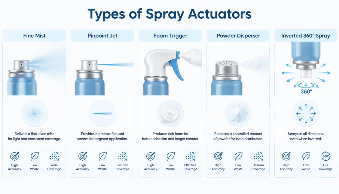 Spray Actuators