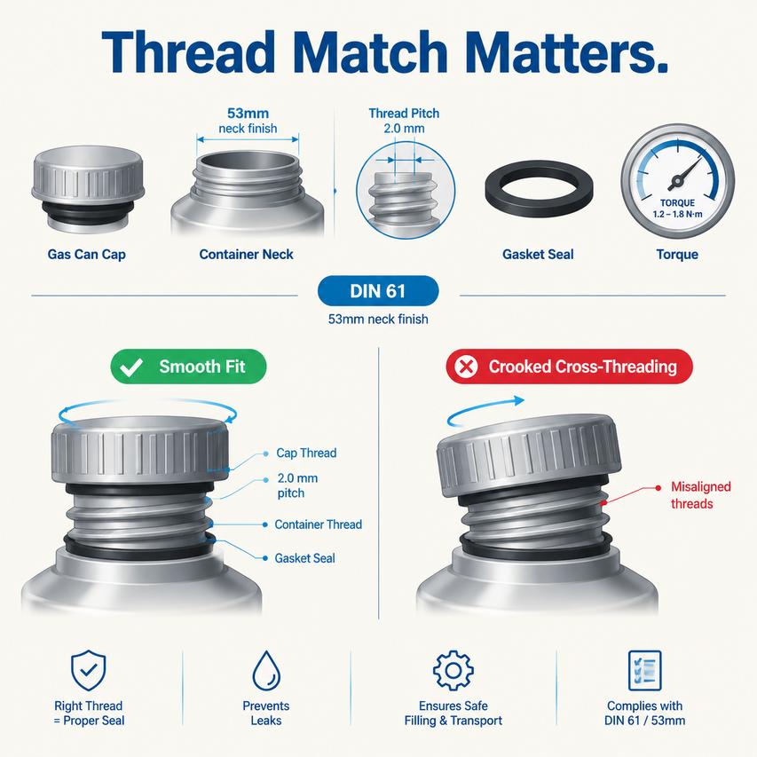 Gas Can Caps
