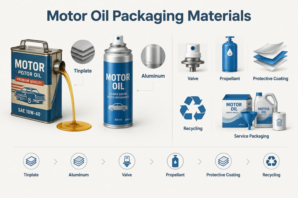 Motor Oil Can