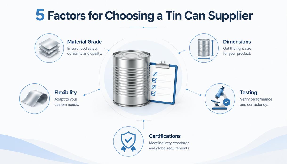 Customized Tin Can Manufacturer