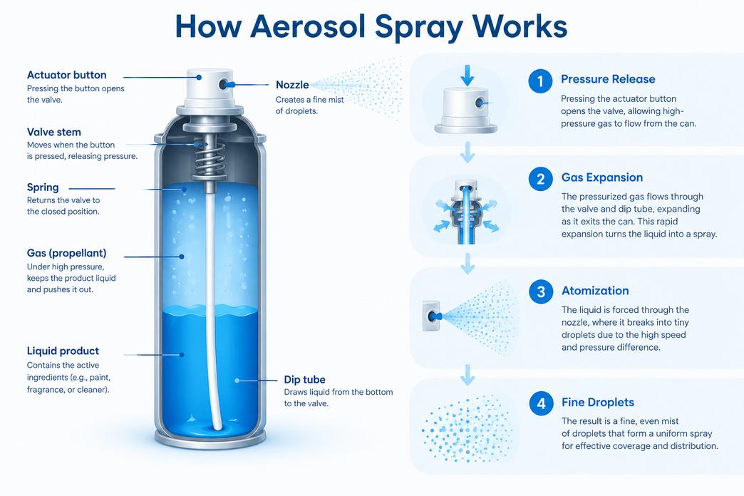 Aerosol Can Spray