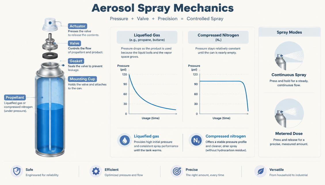 Aerosol Can Spray