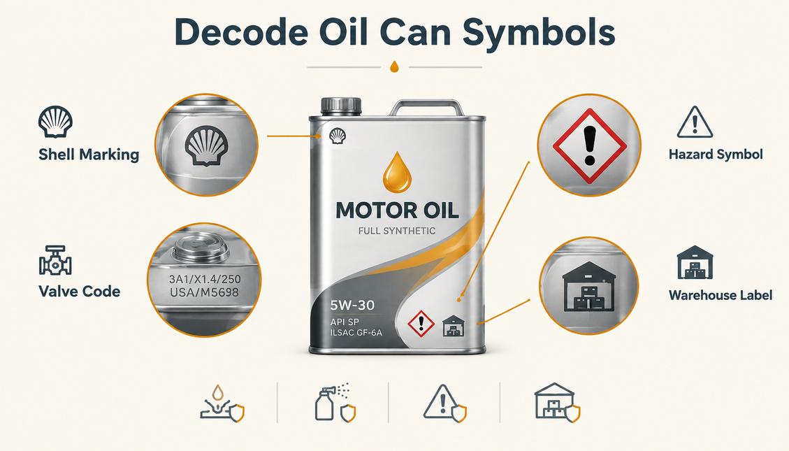 Motor Oil Can