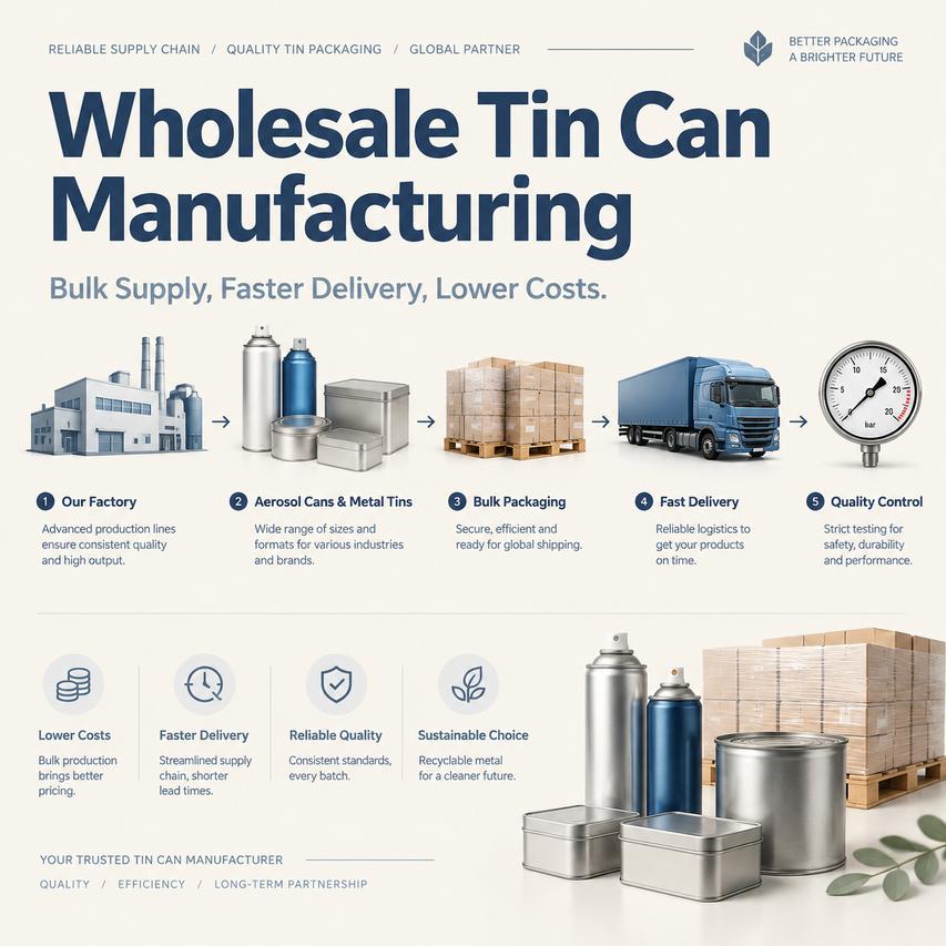 Wholesale Tin Can Manufacturer
