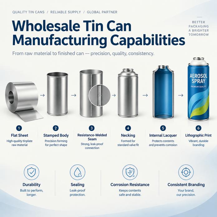Wholesale Tin Can Manufacturer